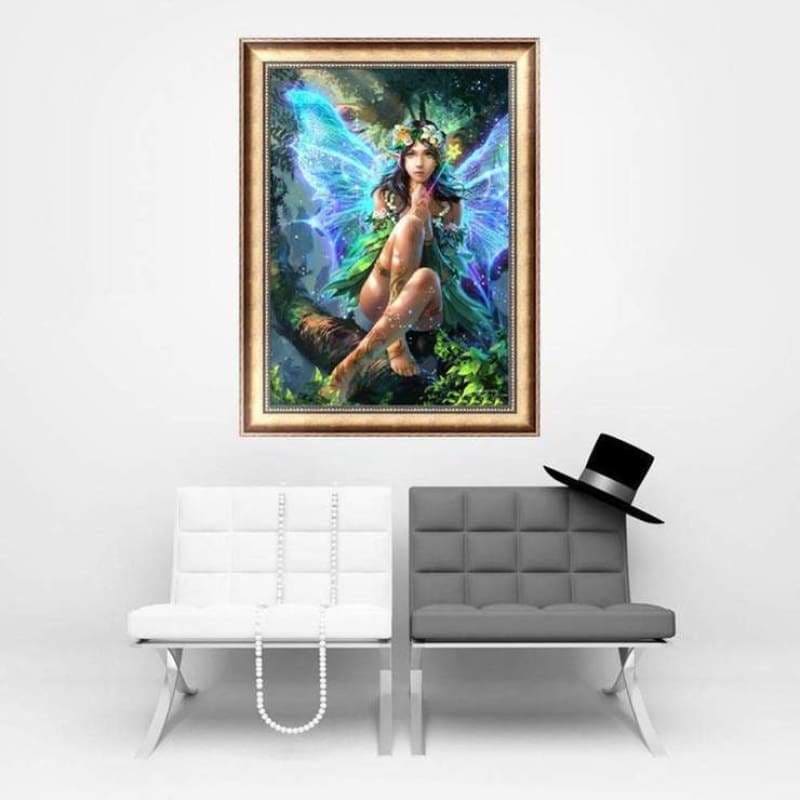Full Drill - 5D DIY Diamond Painting Kits Visional Elf Girl