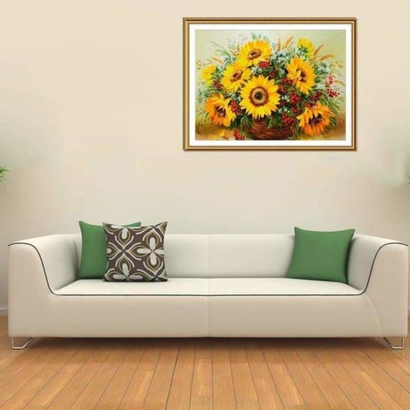 Full Drill - 5D DIY Diamond Painting Kits Warm Yellow