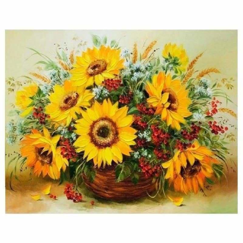 Full Drill - 5D DIY Diamond Painting Kits Warm Yellow
