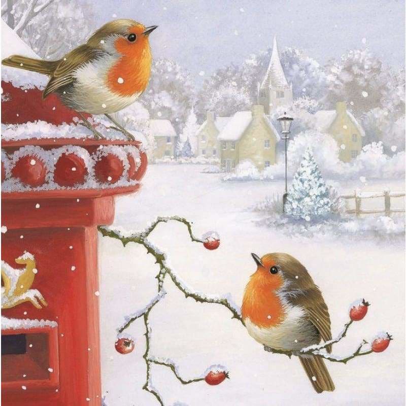 Full Drill - 5D DIY Diamond Painting Kits Winter Artistic