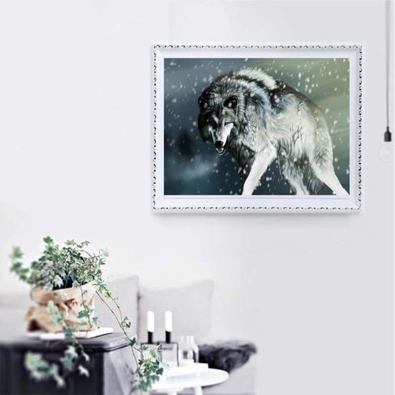 Full Drill - 5D DIY Diamond Painting Kits Winter Black And