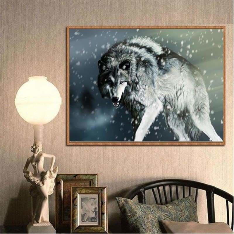 Full Drill - 5D DIY Diamond Painting Kits Winter Black And