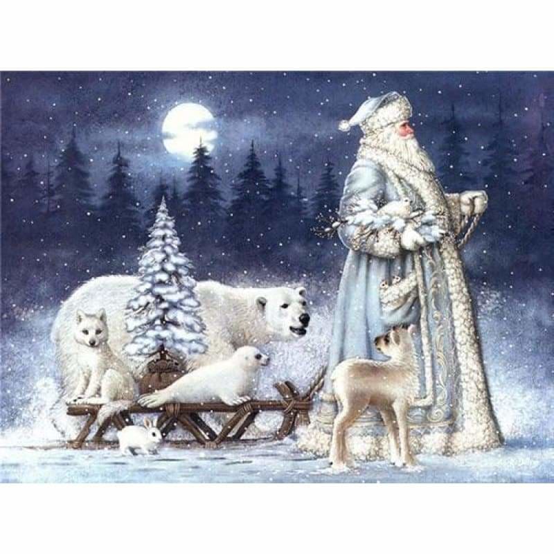 Full Drill - 5D DIY Diamond Painting Kits Winter Christmas