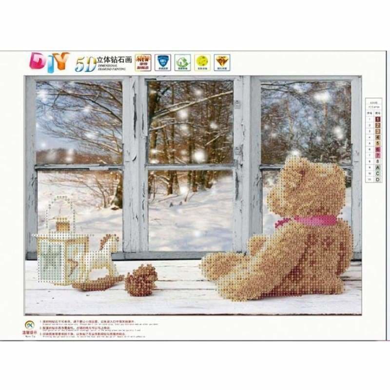 Full Drill - 5D DIY Diamond Painting Kits Winter Christmas