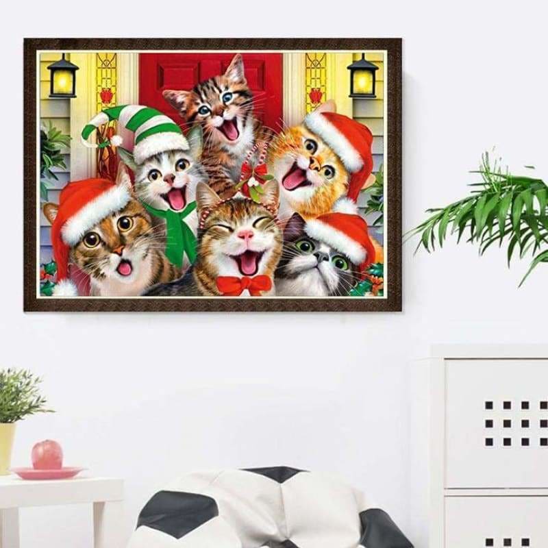 Full Drill - 5D DIY Diamond Painting Kits Winter Happy