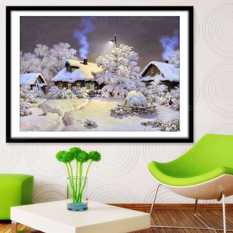 Full Drill - 5D DIY Diamond Painting Kits Winter Village