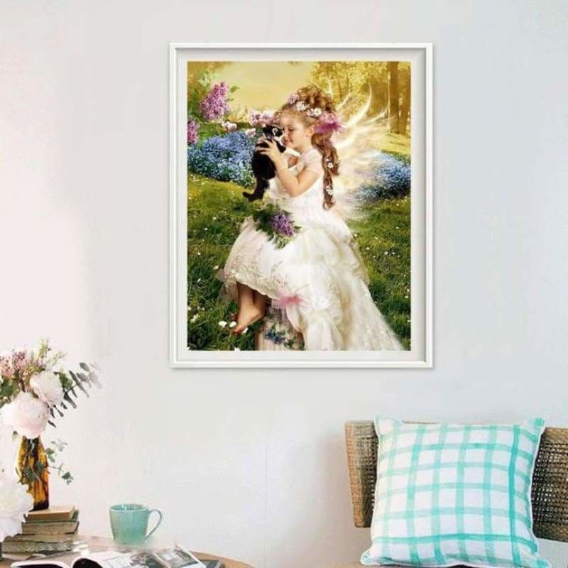 Hot Sale Angel Wings Home Decor Full Drill - 5D Diy Diamond