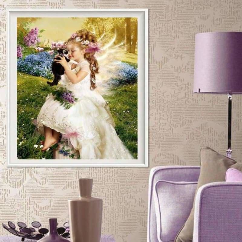 Hot Sale Angel Wings Home Decor Full Drill - 5D Diy Diamond