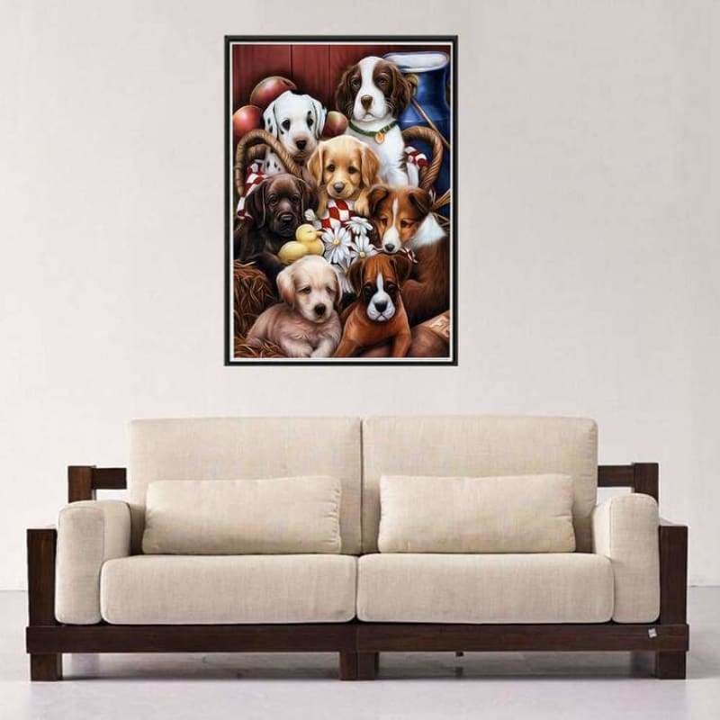 Hot Sale Cute Dog Fast Delivery Full Drill - 5D Diy Diamond