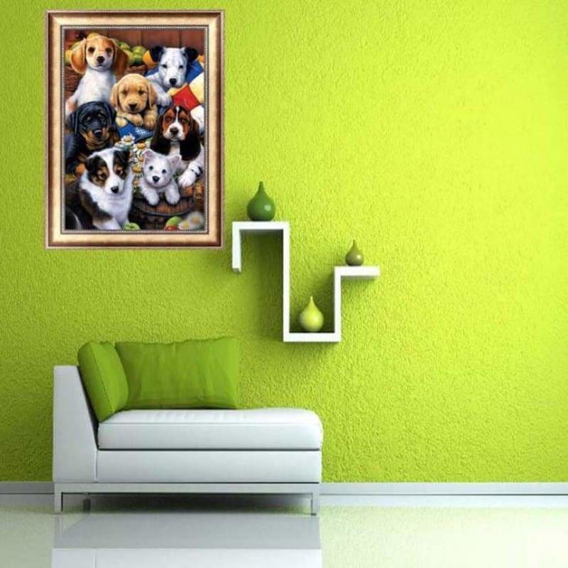 Hot Sale Cute Dog Fast Delivery Full Drill - 5D Diy Diamond