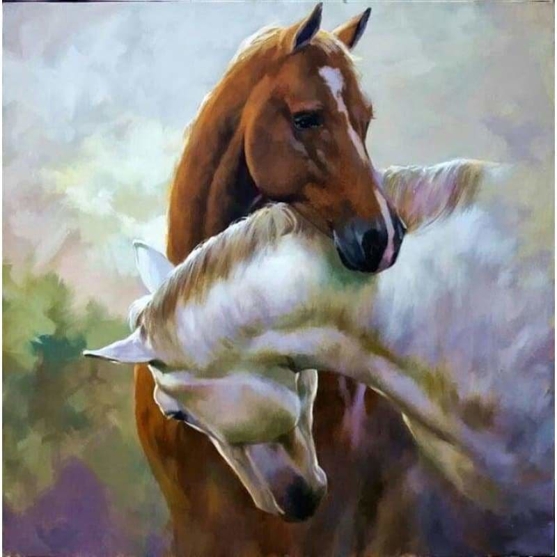 Hot Sale Fast Delivery Animal Horse Pattern Full Drill - 5D