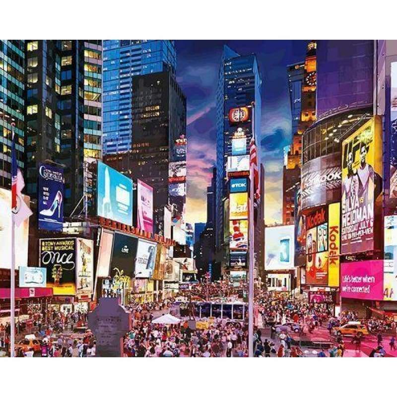 Landscape City Diy Paint By Numbers Kits ZXQ3926 - NEEDLEWORK KITS