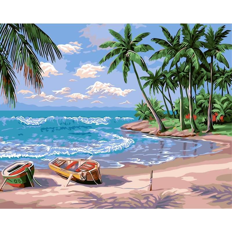 Landscape Diy Paint By Numbers Kits YM-4050-200 - NEEDLEWORK KITS