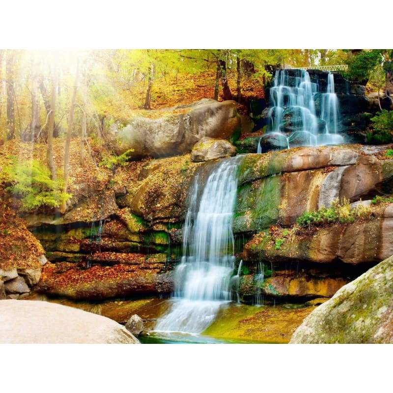 Landscape Waterfall Diy Paint By Numbers Kits VM97895 – Craft Painting