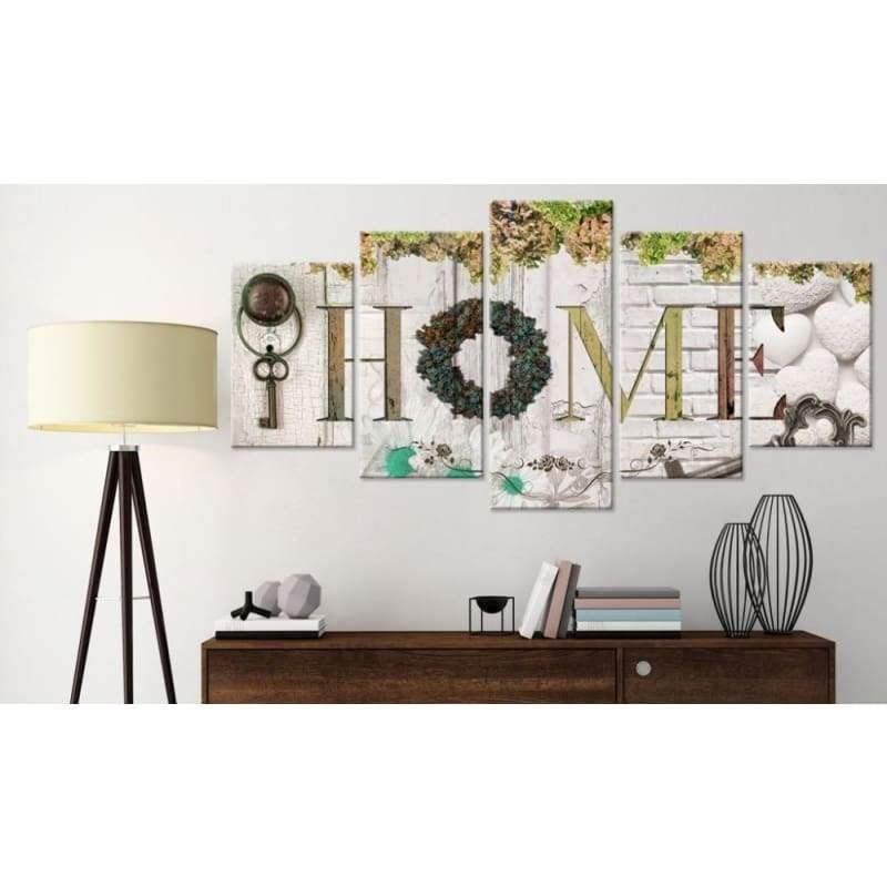 Large Size Multi Panel Sweet Wall Decor Full Drill - 5D Diy
