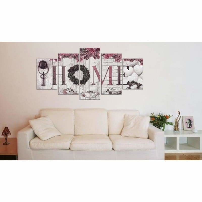 Large Size Multi Panel Sweet Wall Decor Full Drill - 5D Diy