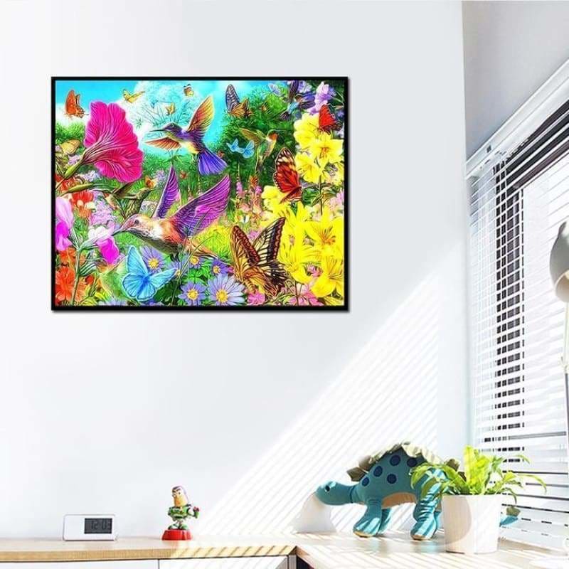 Modern Art Style Bird Pattern Diy Full Drill - 5D Mosaic
