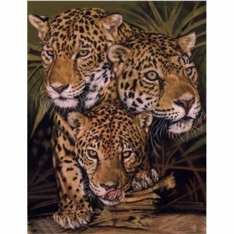 New Animal Leopard Picture Wall Decor Full Drill - 5D Diy
