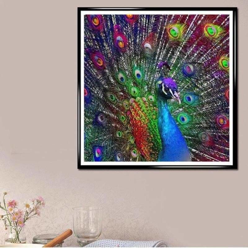 New Dream Elegant Peacock Full Drill - 5D Diamond Painting
