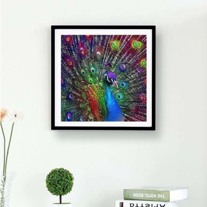 New Dream Elegant Peacock Full Drill - 5D Diamond Painting