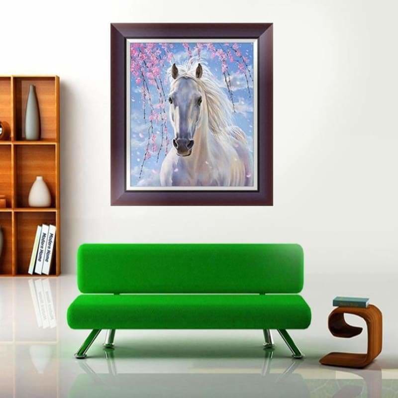 New Hot Sale Embroidery Animal Horse Full Drill - 5D Diy