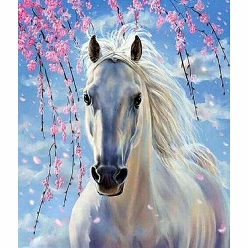 New Hot Sale Embroidery Animal Horse Full Drill - 5D Diy