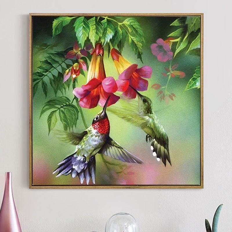 New Hot Sale Embroidery Wall Decor Full Drill - 5D Diy