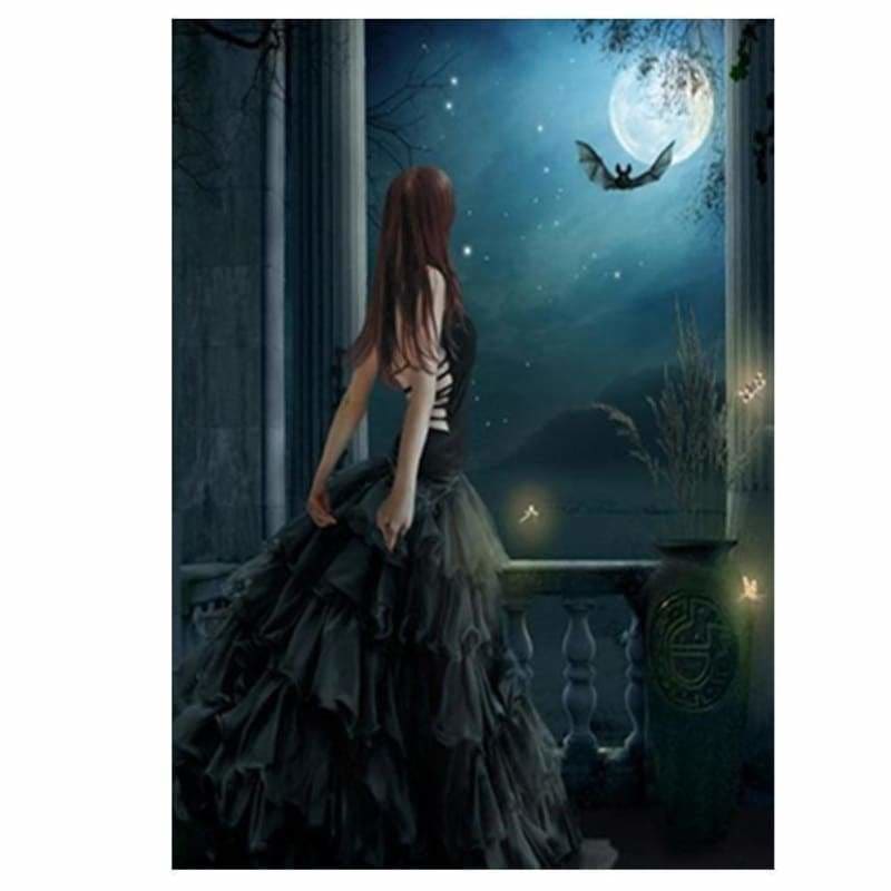 New Hot Sale Girl Picture Wall Decor Diy Diamond Painting