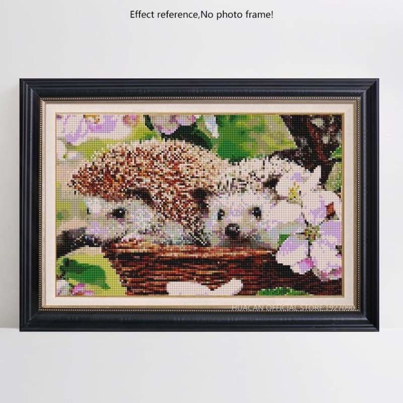 New Hot Sale Hedgehog Pattern Full Drill - 5D Diy Diamond