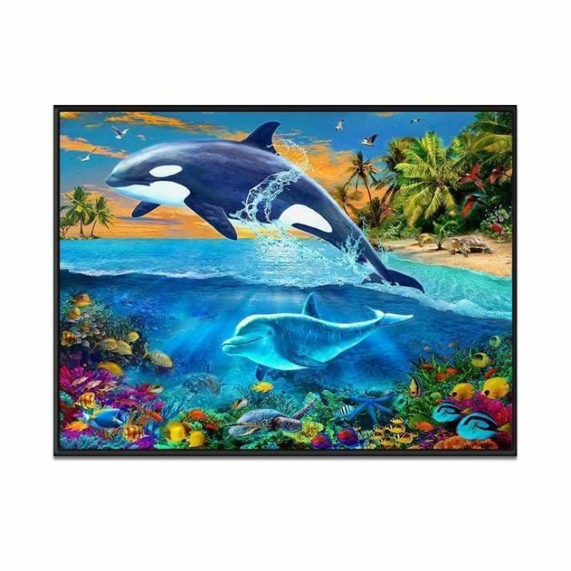 New Special Dolphin Full Drill - 5D Diy Diamond Painting