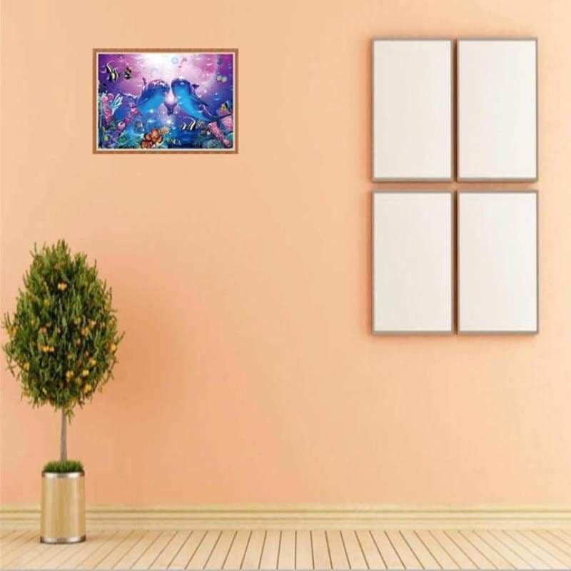 New Special Dolphin Full Drill - 5D Diy Diamond Painting