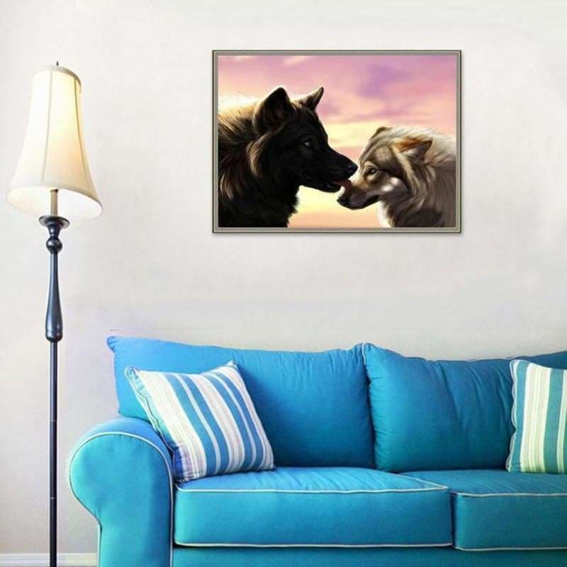 New Wolf Pattern Full Drill - 5D Diy Diamond Painting Kits