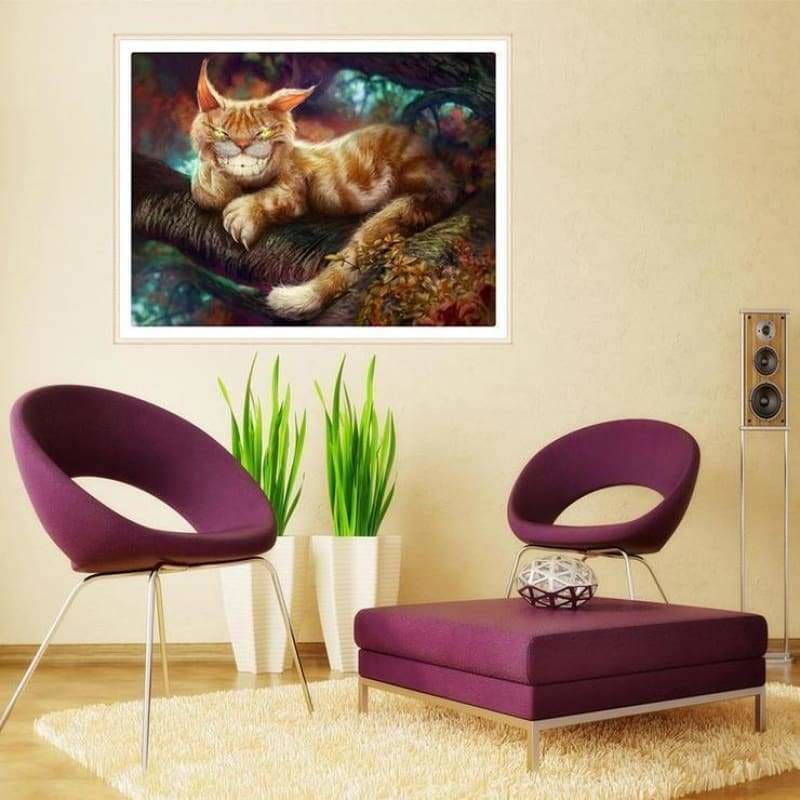 Oil Painting Style Cat Full Drill - 5D Diy Diamond Painting