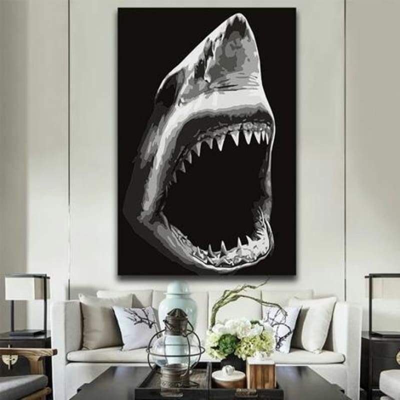 Shark Diy Paint By Numbers Kits VM30251 - NEEDLEWORK KITS
