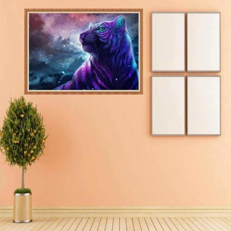 Special Animal Tiger Picture Full Drill - 5D Diy Full