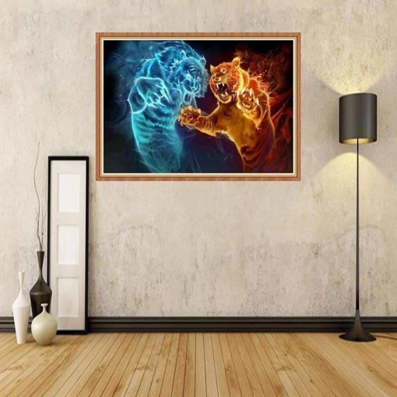 Special Animal Tiger Picture Full Drill - 5D Diy Diamond