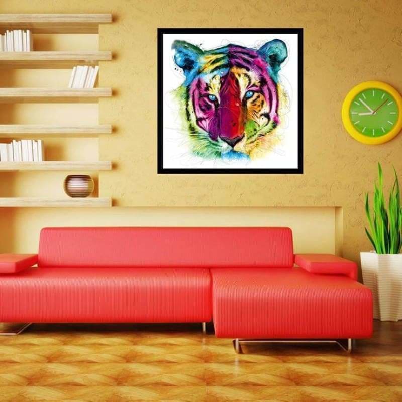 Special Animal Tiger Picture Full Drill - 5D Diy Diamond