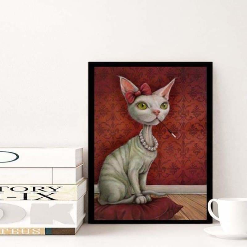 Special Cheap Cat Full Drill - 5D Diy Diamond Painting Kits