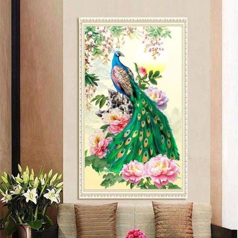 Special Embroidery Animal Peacock Full Drill - 5D DIY