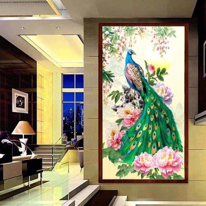 Special Embroidery Animal Peacock Full Drill - 5D DIY