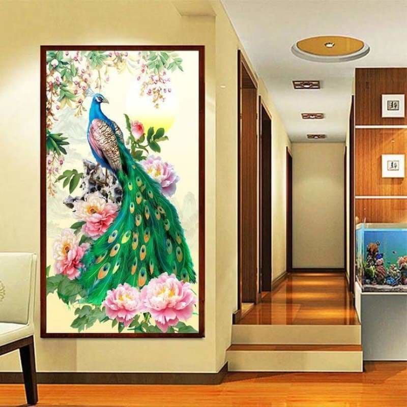 Special Embroidery Animal Peacock Full Drill - 5D DIY