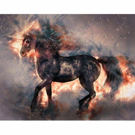 Dream Unicorn Pattern Embroidery Stitch Diy Full Drill - 5D