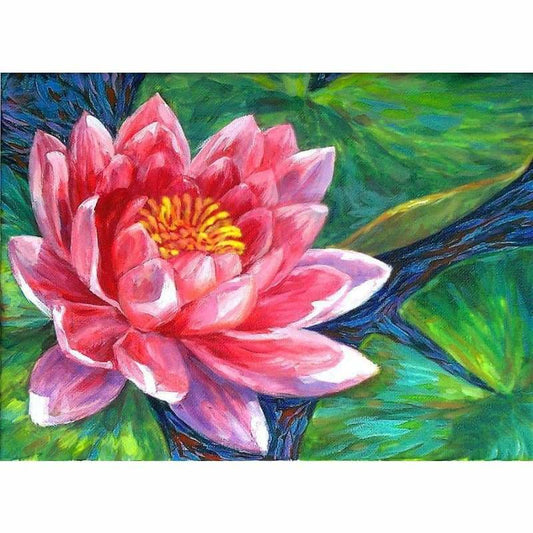 Full Drill - 5D Diamond Painting Kits Colored Drawing Red