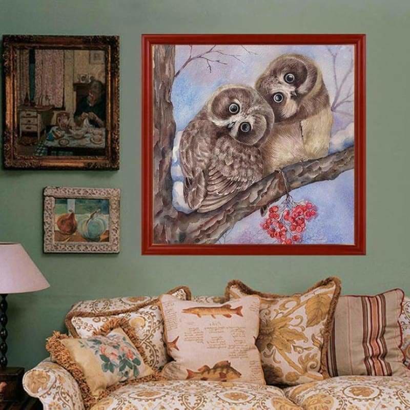 Full Drill - 5D Diamond Painting Kits Warm And Lovely Oil 