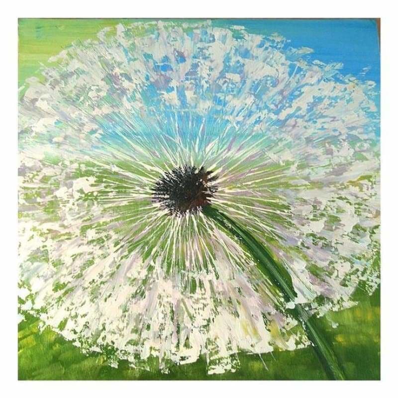 Full Drill - 5D Diamond Painting Kits Watercolored Dandelion