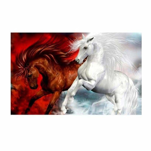 Full Drill - 5D DIY Diamond Painting Kits Artistic Red and