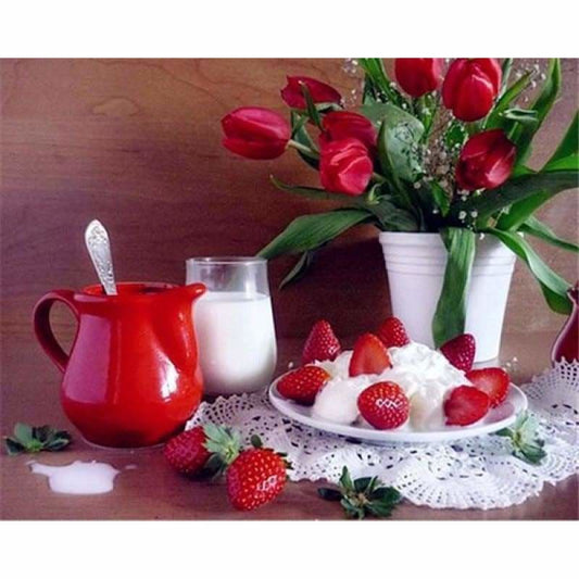 Full Drill - 5D DIY Diamond Painting Kits Beautiful Flower