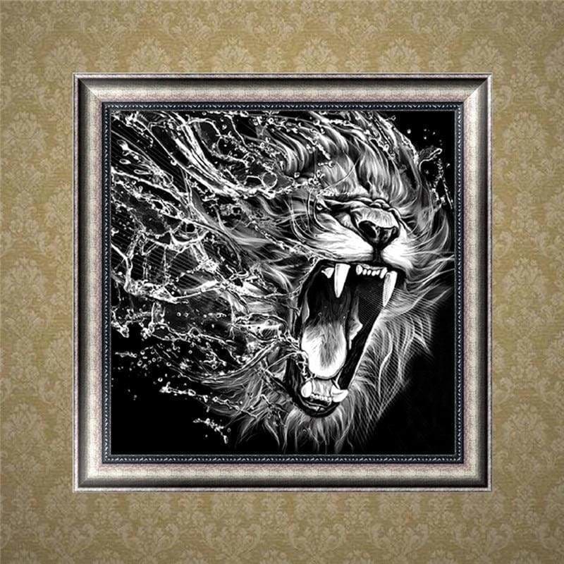 Full Drill - 5D DIY Diamond Painting Kits Black White 
