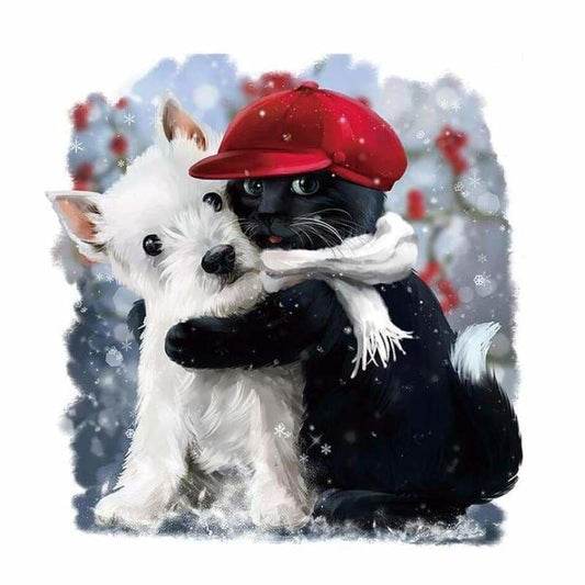 Full Drill - 5D DIY Diamond Painting Kits Black White
