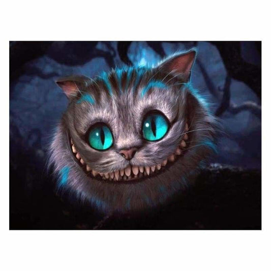 Full Drill - 5D DIY Diamond Painting Kits Cartoon Funny Cat